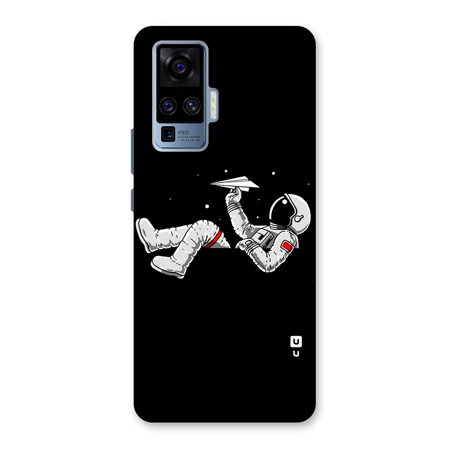 Astronaut Aeroplane Back Case for Vivo X50 Pro