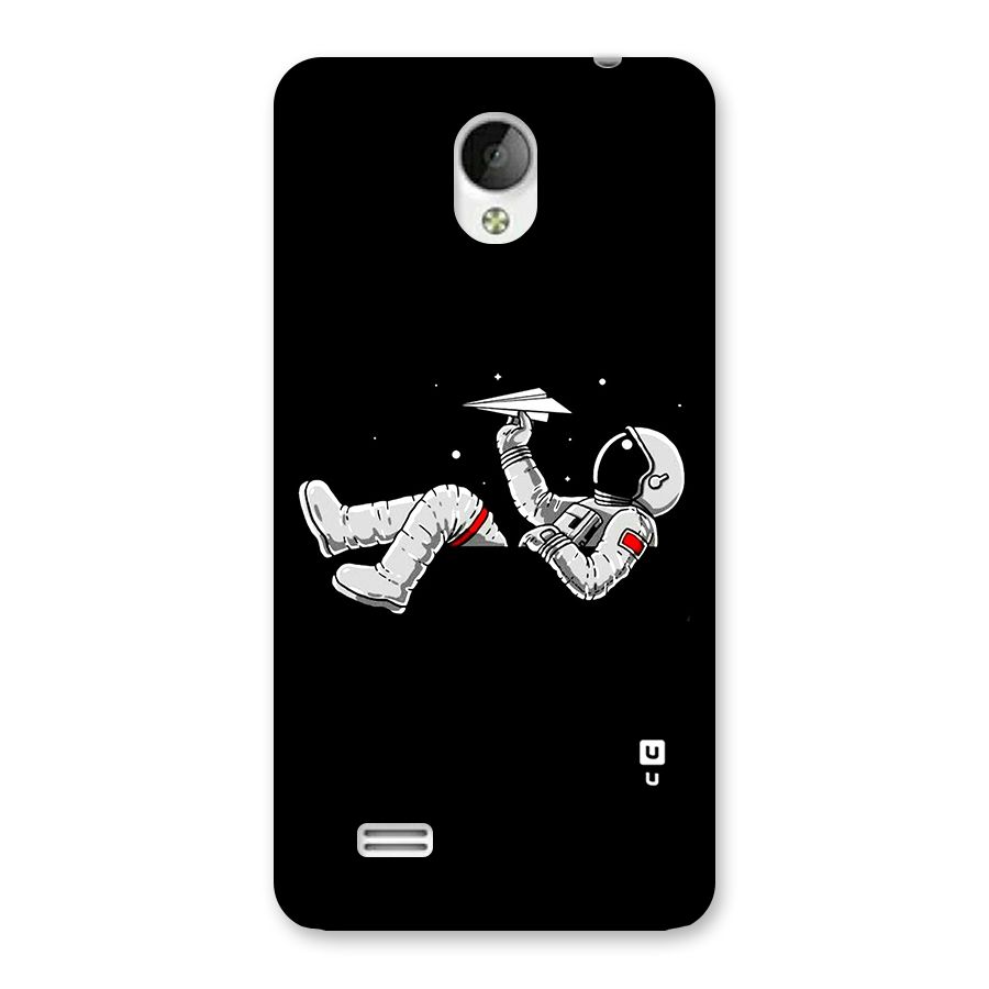 Astronaut Aeroplane Back Case for Vivo Y21