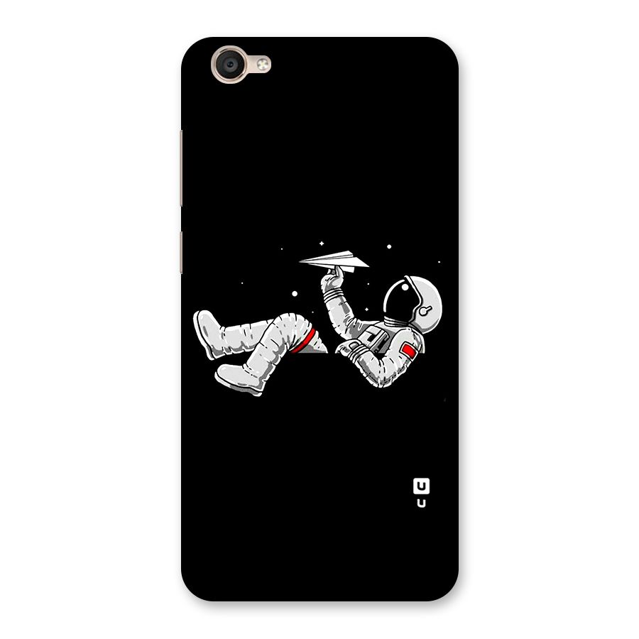 Astronaut Aeroplane Back Case for Vivo Y55