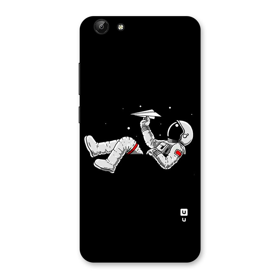 Astronaut Aeroplane Back Case for Vivo Y69