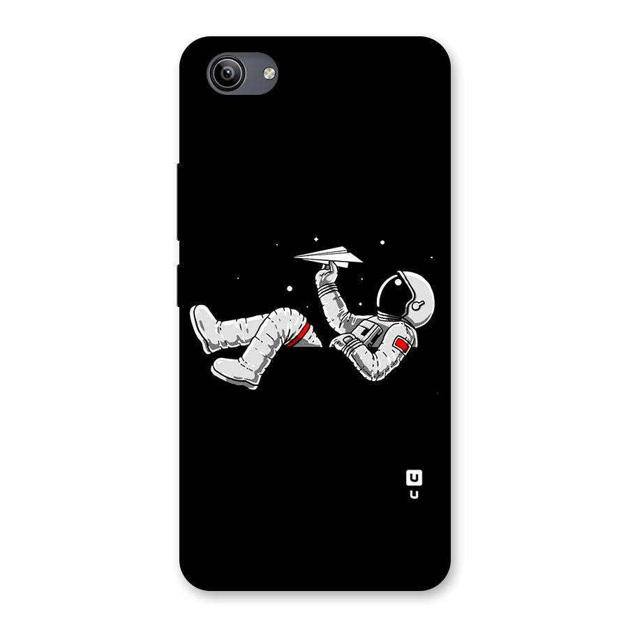 Astronaut Aeroplane Back Case for Vivo Y81i