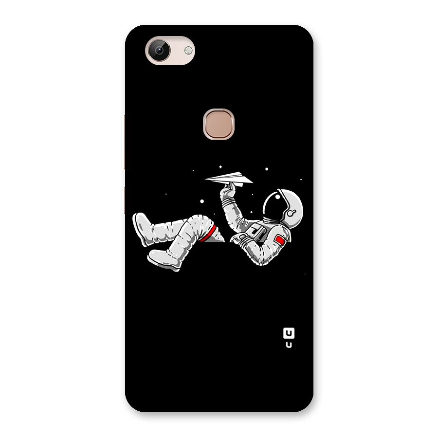 Astronaut Aeroplane Back Case for Vivo Y83
