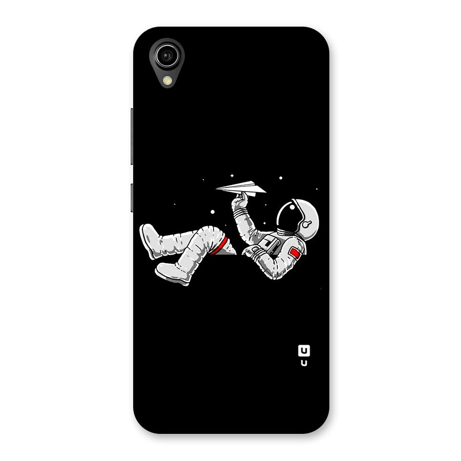 Astronaut Aeroplane Back Case for Vivo Y90