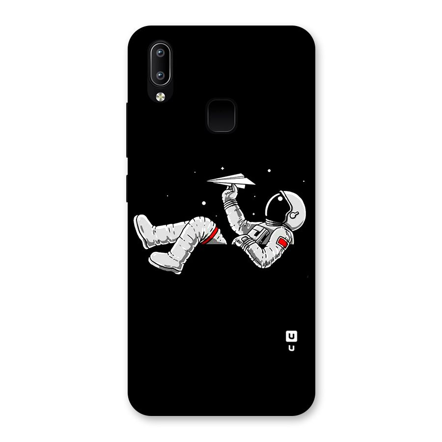 Astronaut Aeroplane Back Case for Vivo Y93