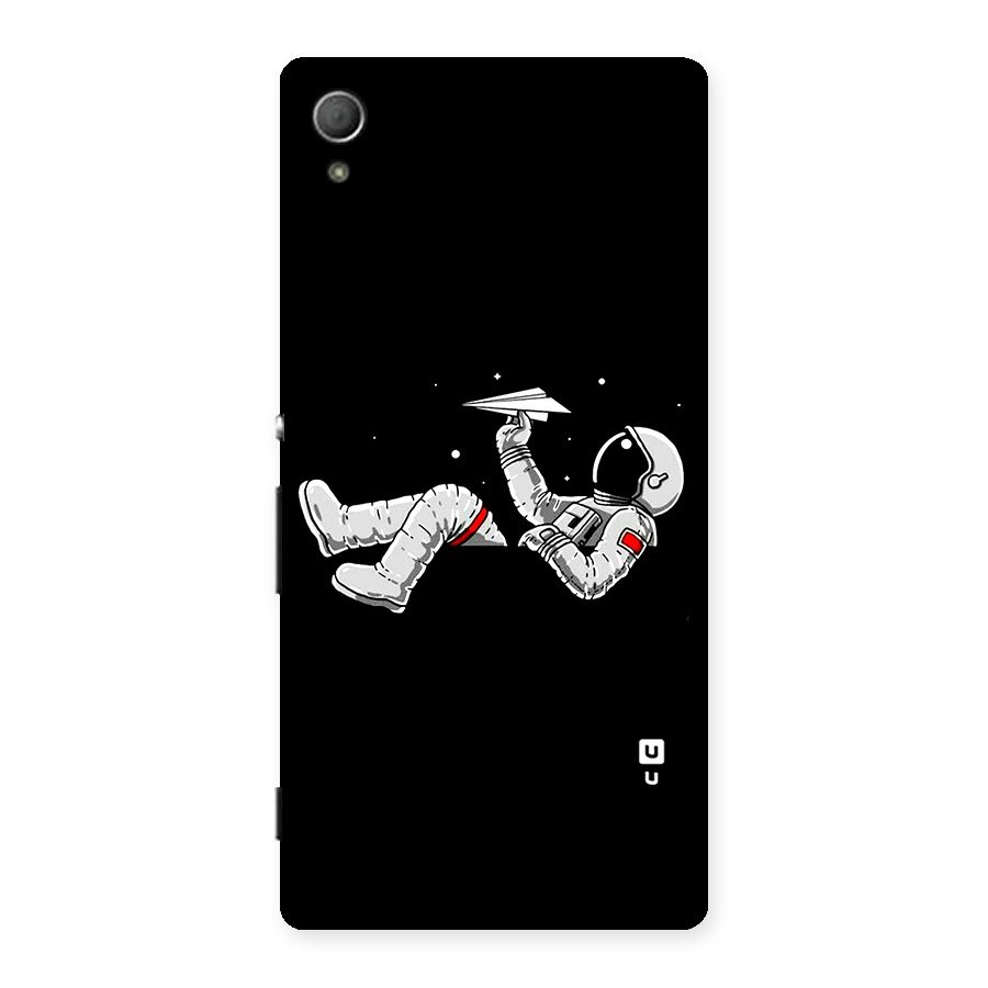 Astronaut Aeroplane Back Case for Xperia Z4