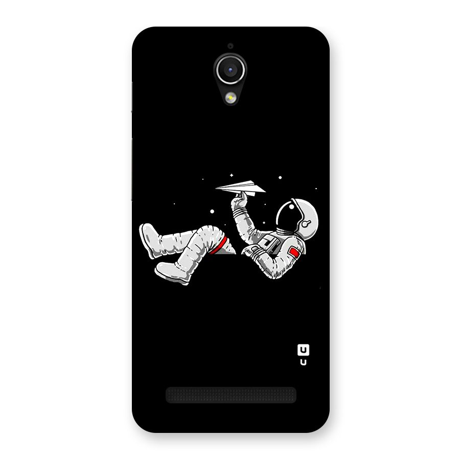 Astronaut Aeroplane Back Case for Zenfone Go