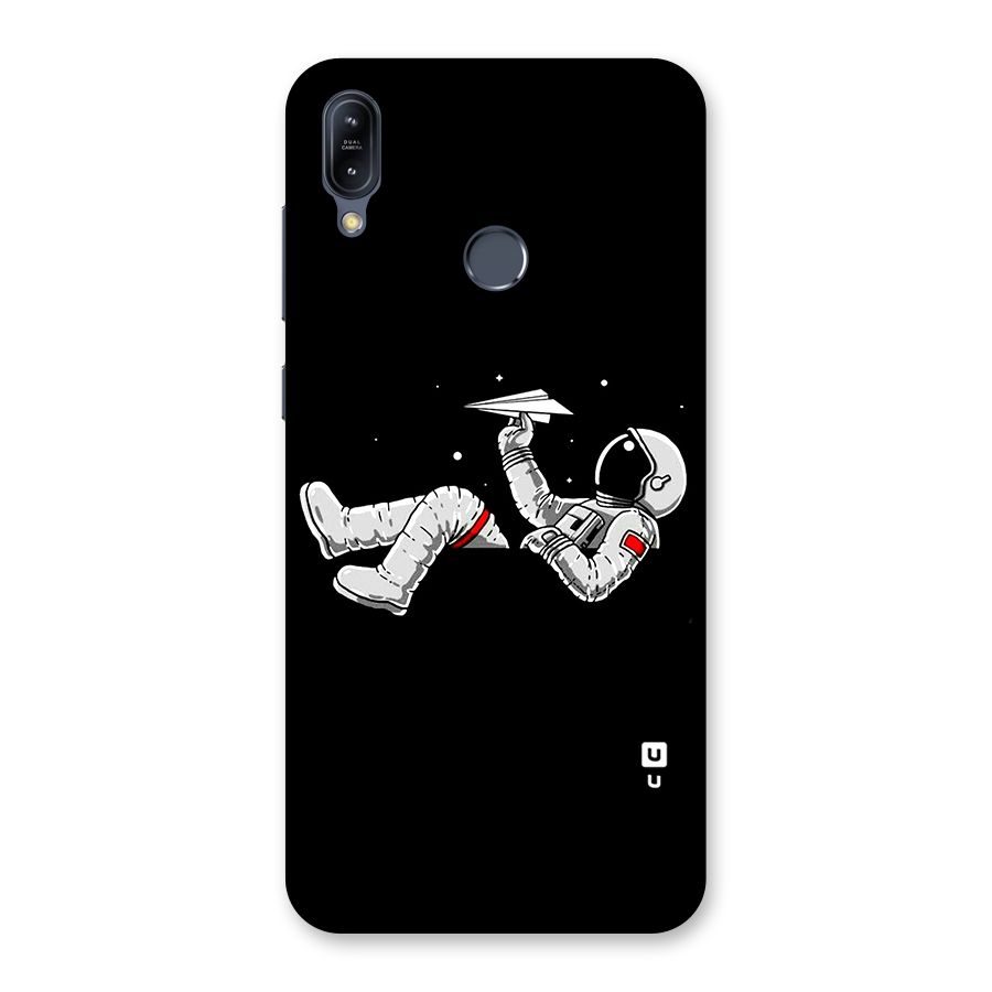 Astronaut Aeroplane Back Case for Zenfone Max M2
