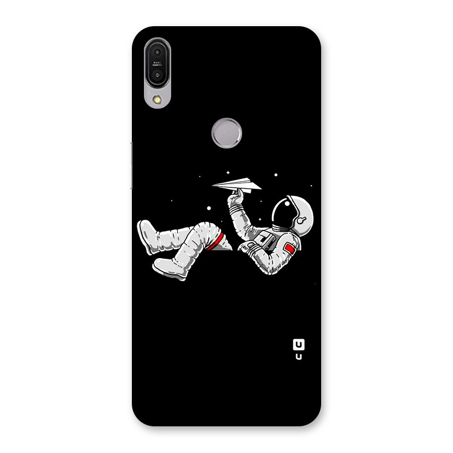 Astronaut Aeroplane Back Case for Zenfone Max Pro M1
