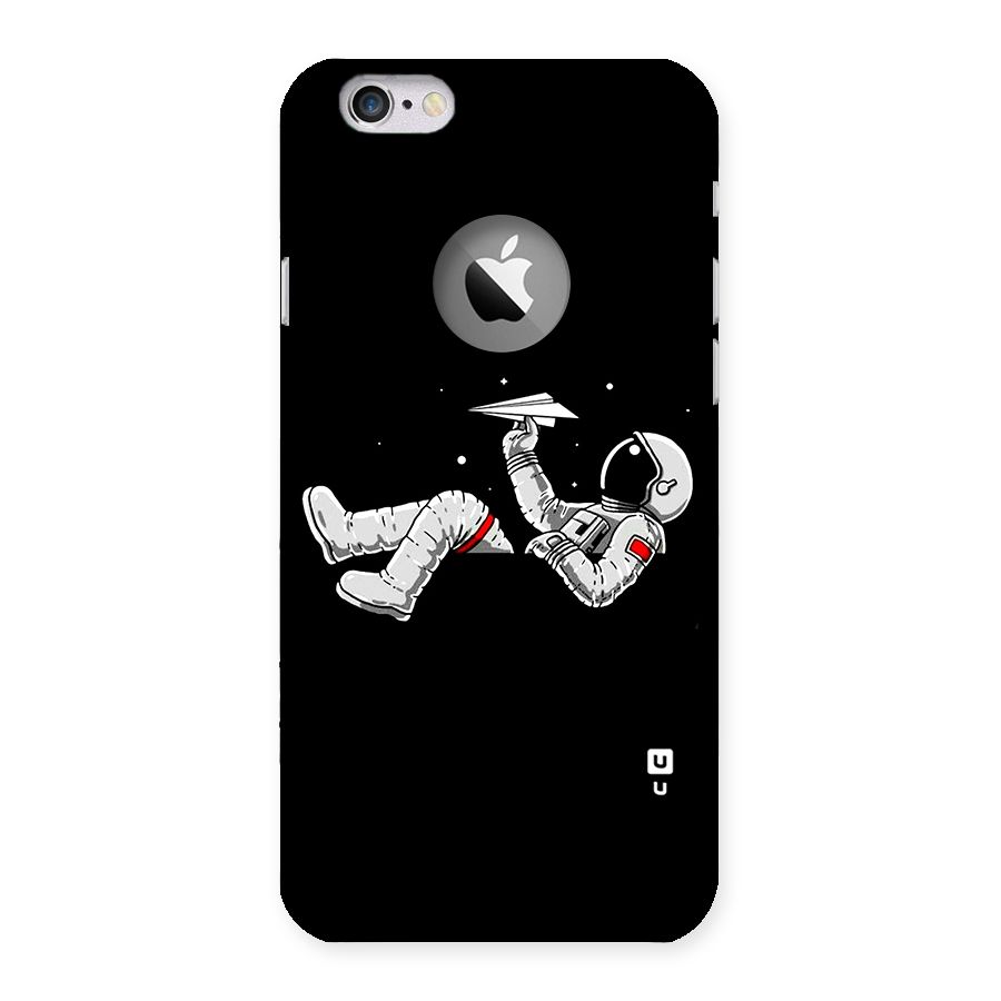 Astronaut Aeroplane Back Case for iPhone 6 Logo Cut