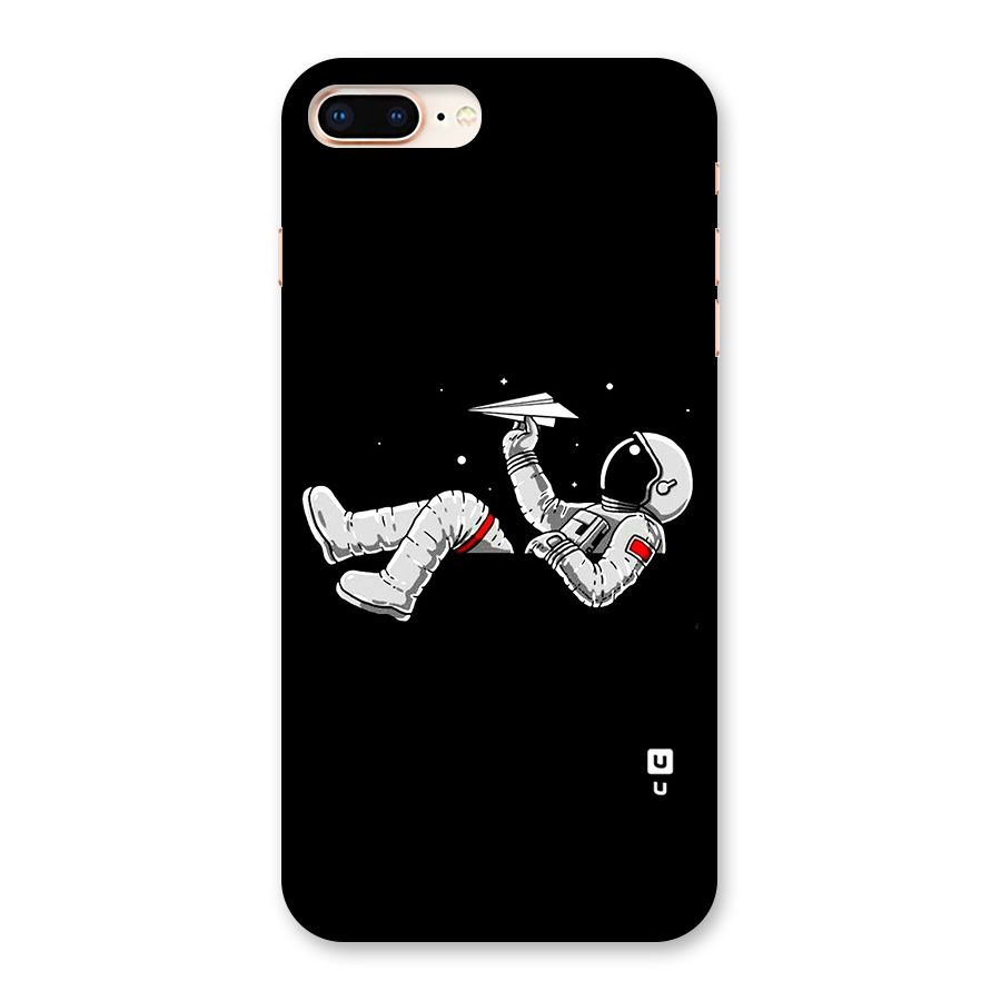 Astronaut Aeroplane Back Case for iPhone 8 Plus
