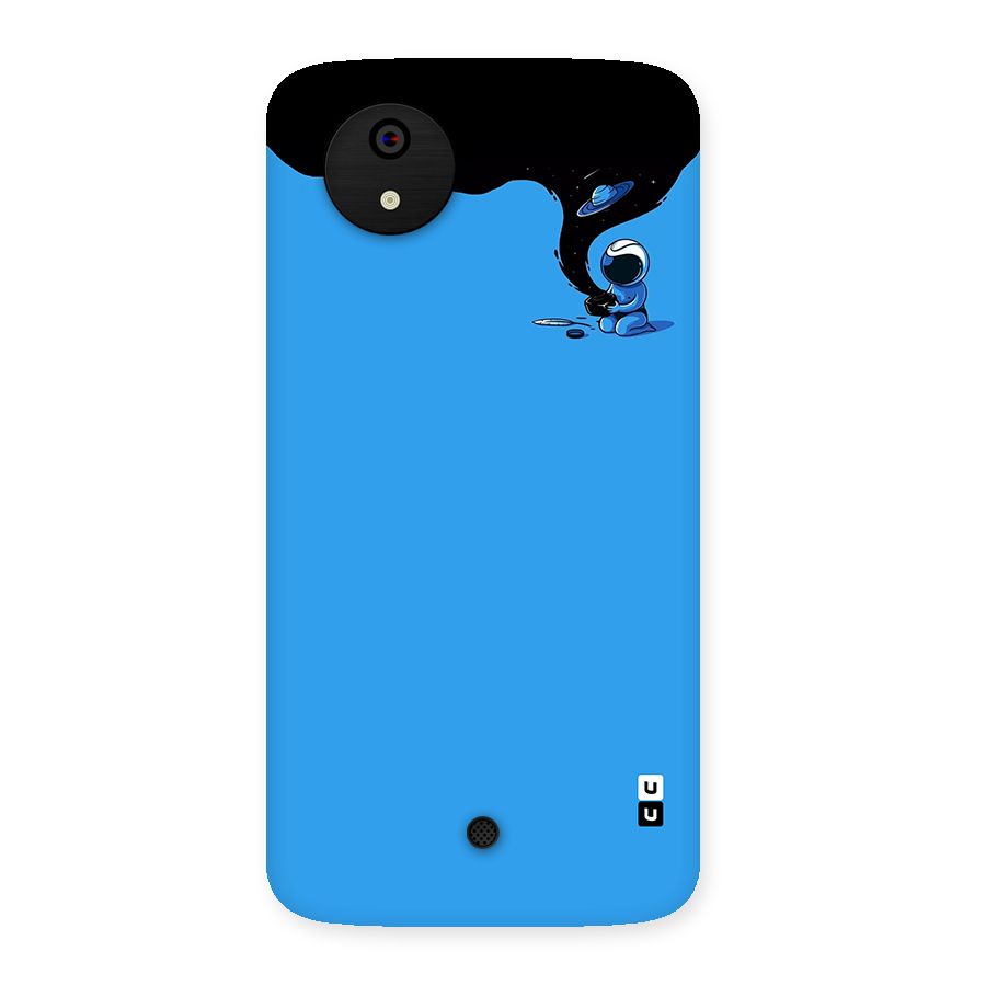 Astronaut Creativity Paint Sky Back Case for Canvas A1  AQ4501