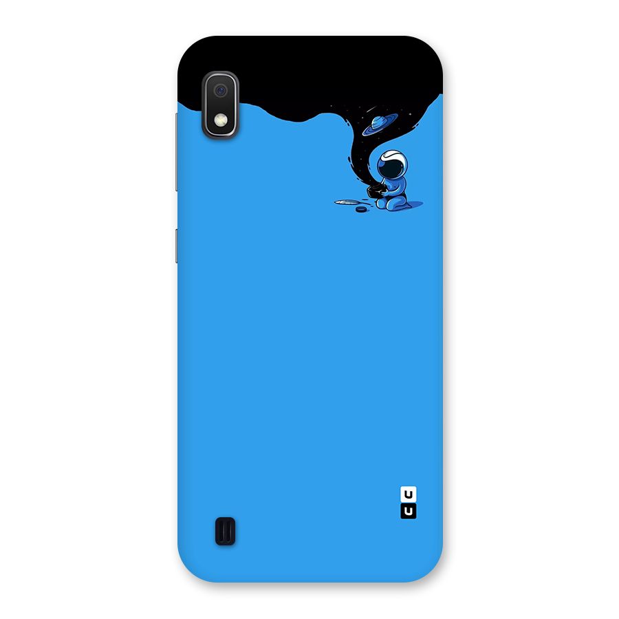 Astronaut Creativity Paint Sky Back Case for Galaxy A10