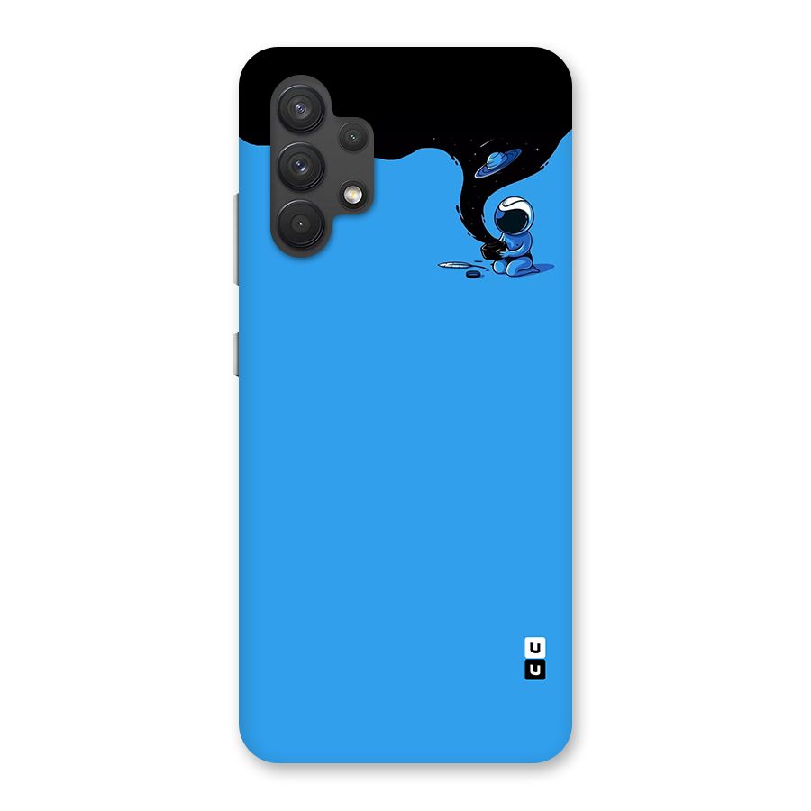 Astronaut Creativity Paint Sky Back Case for Galaxy A32