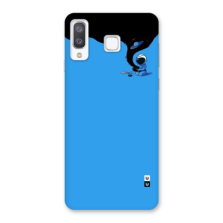 Astronaut Creativity Paint Sky Back Case for Galaxy A8 Star