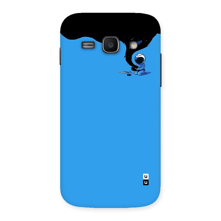 Astronaut Creativity Paint Sky Back Case for Galaxy Ace3