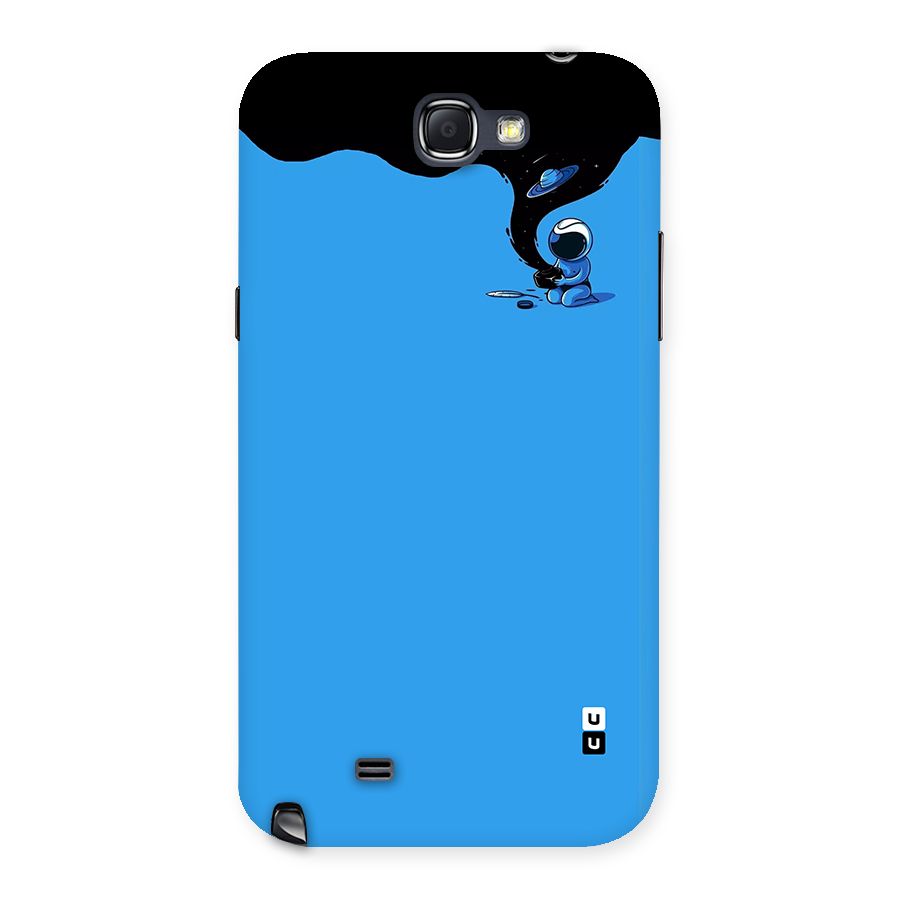 Astronaut Creativity Paint Sky Back Case for Galaxy Note 2