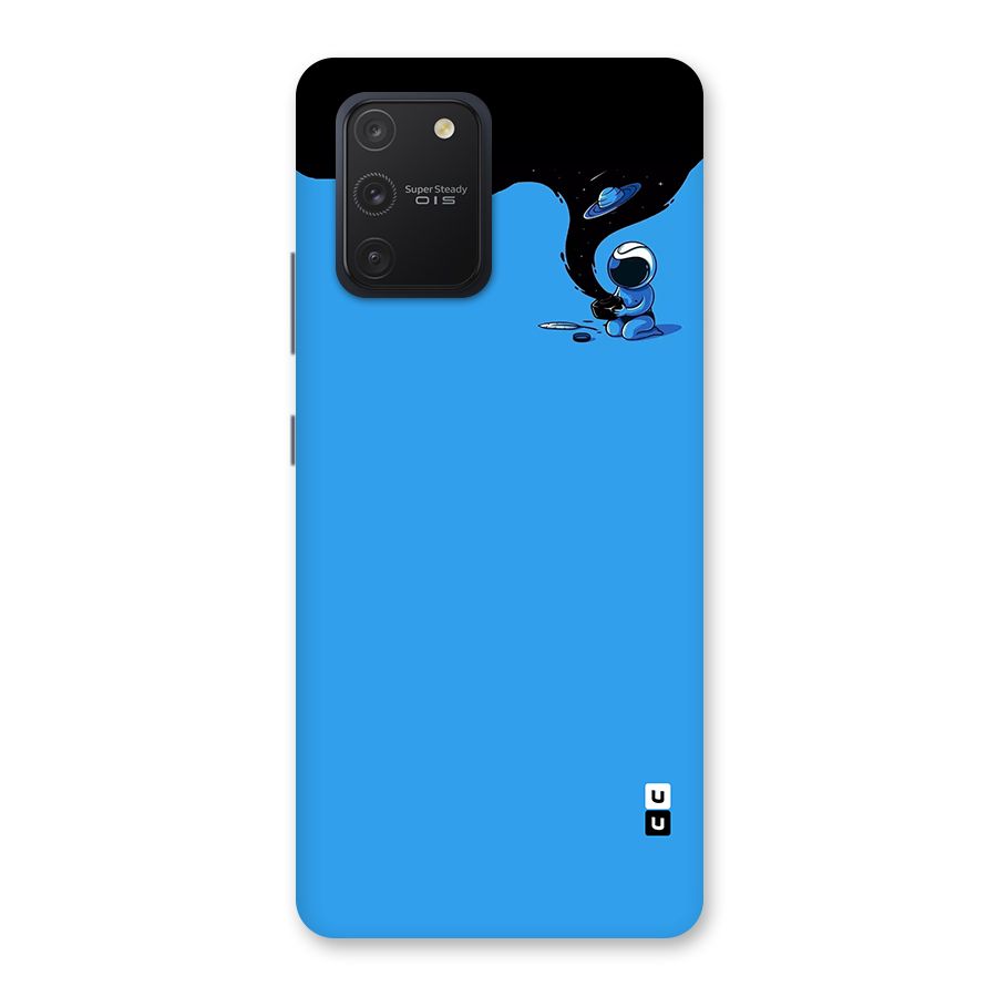 Astronaut Creativity Paint Sky Back Case for Galaxy S10 Lite