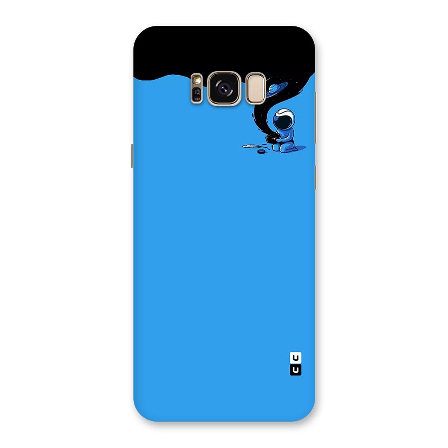 Astronaut Creativity Paint Sky Back Case for Galaxy S8 Plus