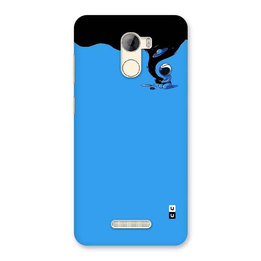 Astronaut Creativity Paint Sky Back Case for Gionee A1 LIte