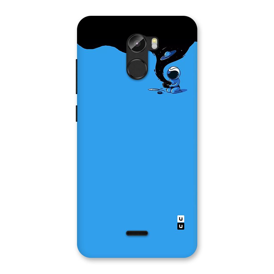 Astronaut Creativity Paint Sky Back Case for Gionee X1