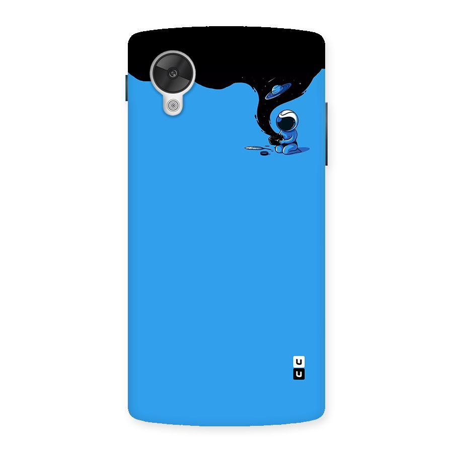 Astronaut Creativity Paint Sky Back Case for Google Nexus 5