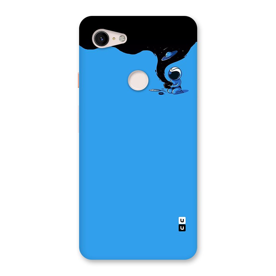 Astronaut Creativity Paint Sky Back Case for Google Pixel 3 XL