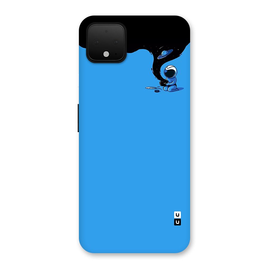 Astronaut Creativity Paint Sky Back Case for Google Pixel 4 XL