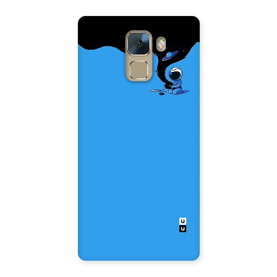 Astronaut Creativity Paint Sky Back Case for Honor 7