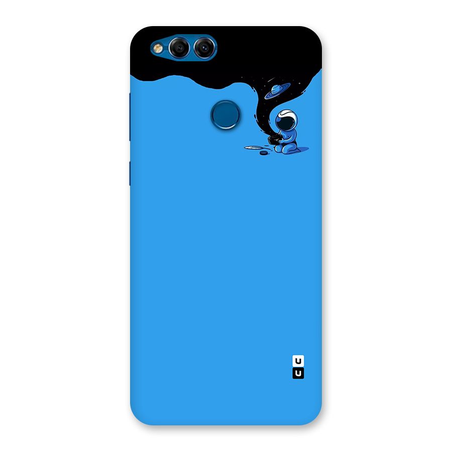 Astronaut Creativity Paint Sky Back Case for Honor 7X