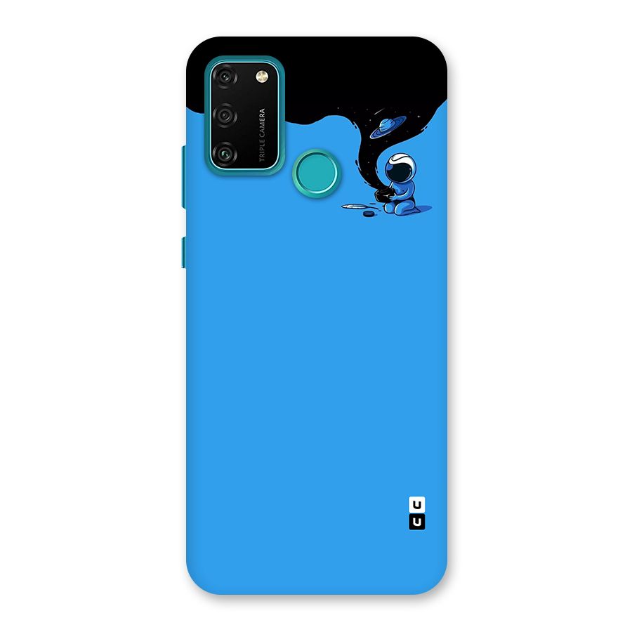 Astronaut Creativity Paint Sky Back Case for Honor 9A