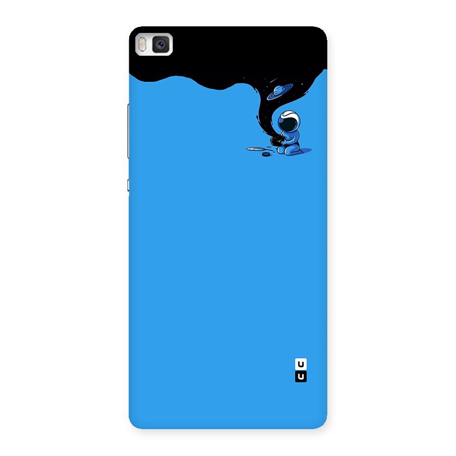 Astronaut Creativity Paint Sky Back Case for Huawei P8