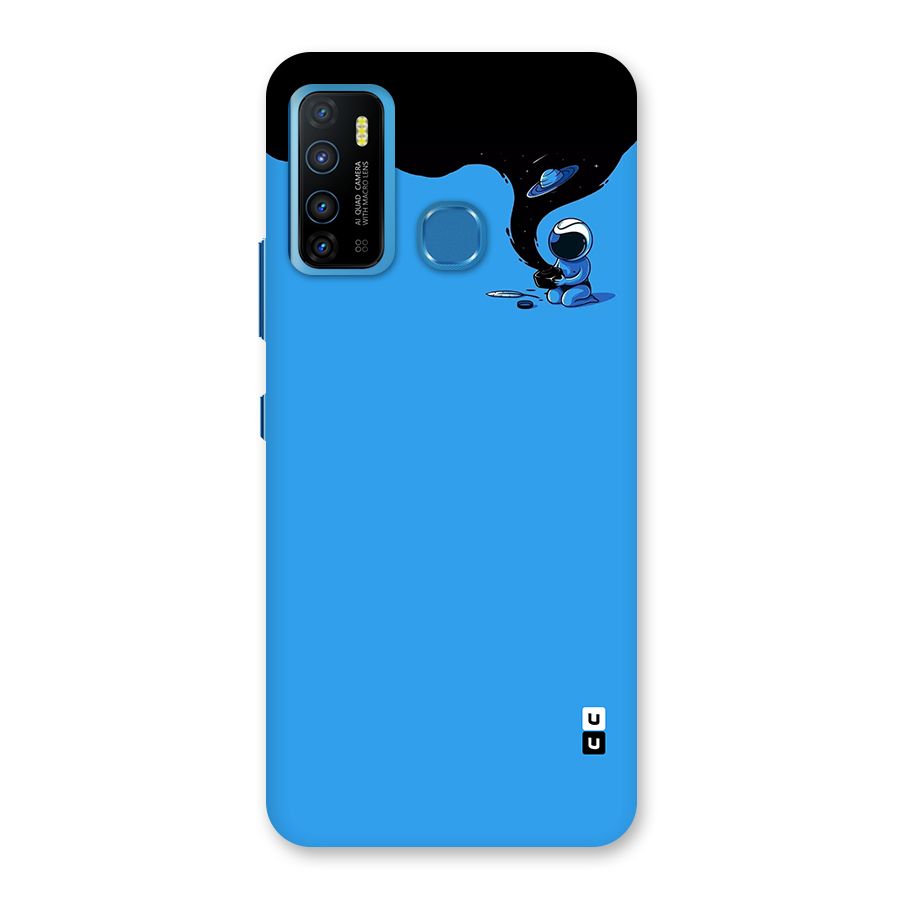 Astronaut Creativity Paint Sky Back Case for Infinix Hot 9