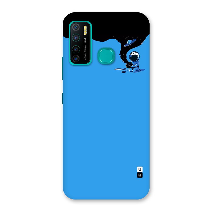 Astronaut Creativity Paint Sky Back Case for Infinix Hot 9 Pro