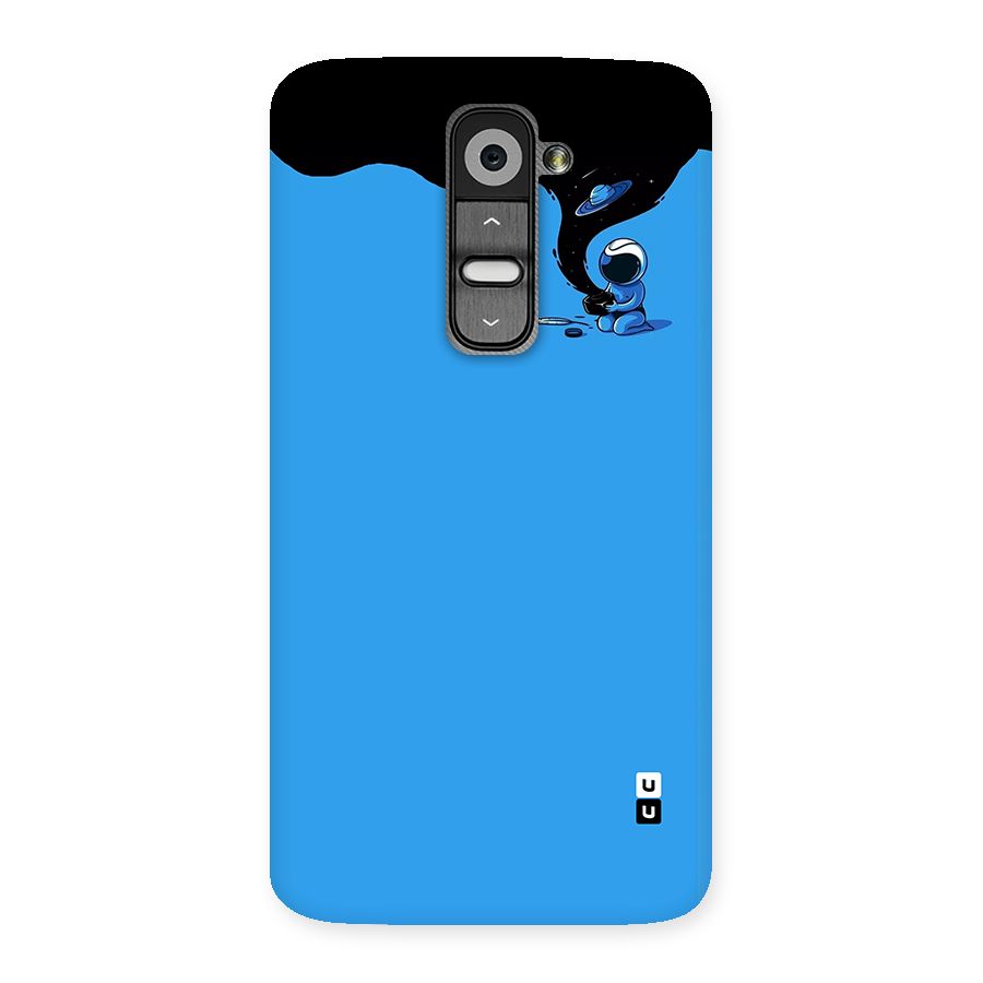 Astronaut Creativity Paint Sky Back Case for LG G2