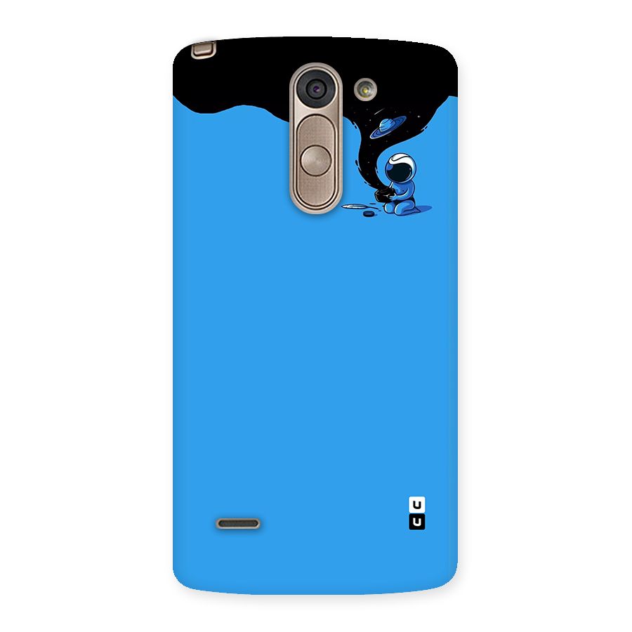 Astronaut Creativity Paint Sky Back Case for LG G3 Stylus