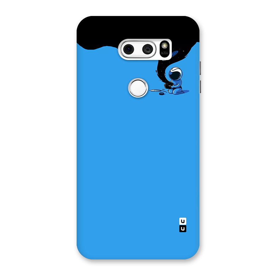 Astronaut Creativity Paint Sky Back Case for LG V30