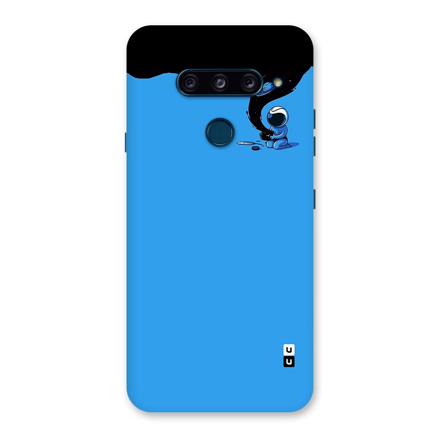 Astronaut Creativity Paint Sky Back Case for LG  V40 ThinQ