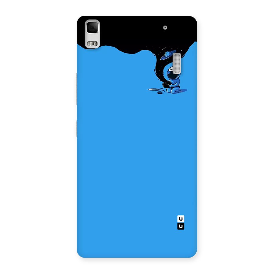 Astronaut Creativity Paint Sky Back Case for Lenovo A7000