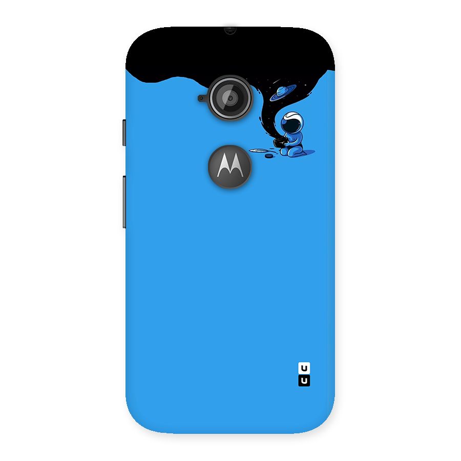 Astronaut Creativity Paint Sky Back Case for Moto E 2nd Gen