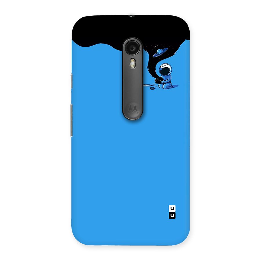 Astronaut Creativity Paint Sky Back Case for Moto G Turbo