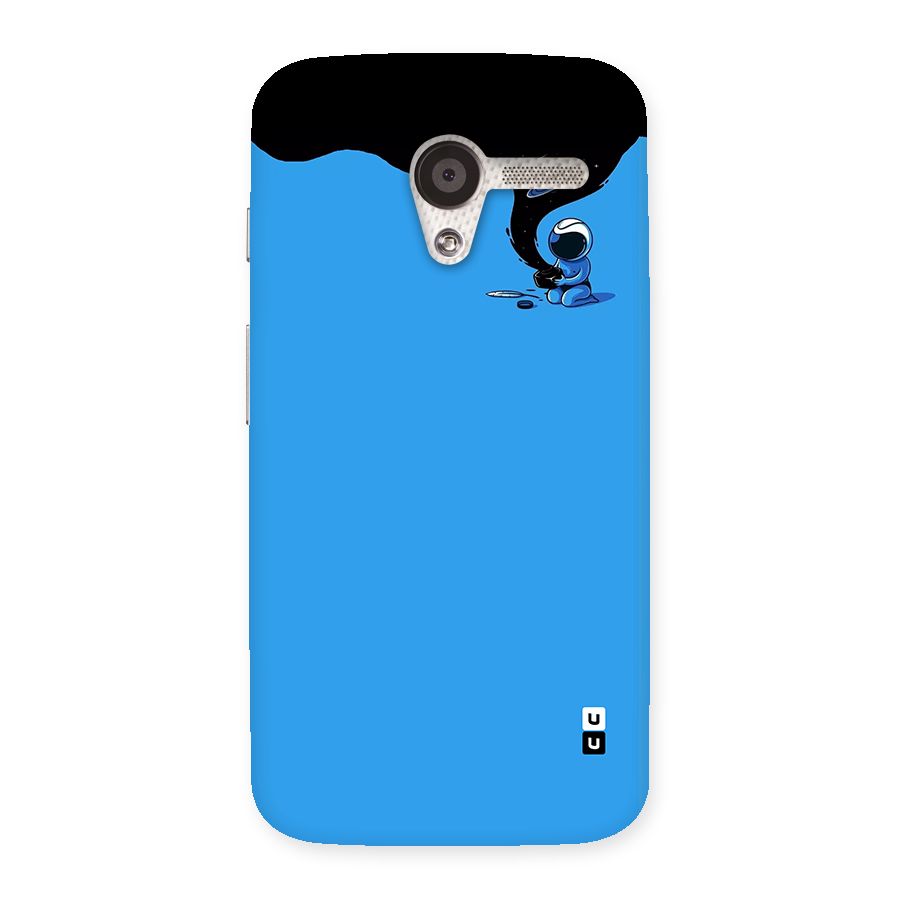 Astronaut Creativity Paint Sky Back Case for Moto X