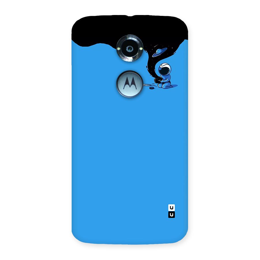 Astronaut Creativity Paint Sky Back Case for Moto X2
