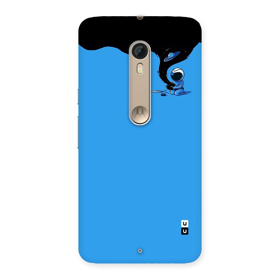 Astronaut Creativity Paint Sky Back Case for Moto X Style