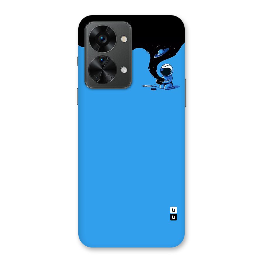 Astronaut Creativity Paint Sky Back Case for OnePlus Nord 2T