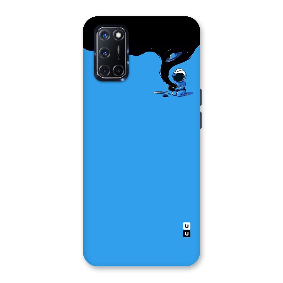 Astronaut Creativity Paint Sky Back Case for Oppo A52