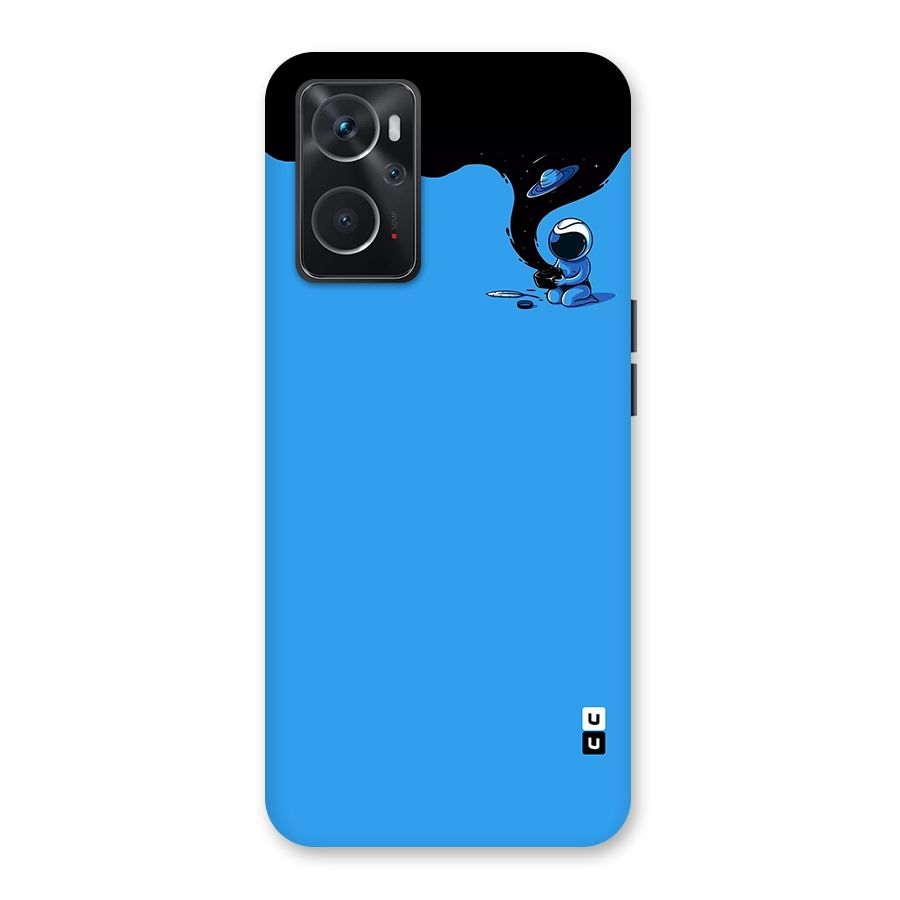 Astronaut Creativity Paint Sky Back Case for Oppo K10 4G