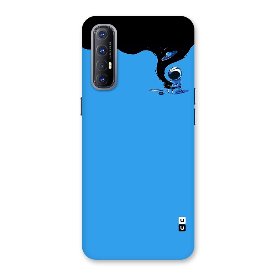 Astronaut Creativity Paint Sky Back Case for Oppo Reno3 Pro