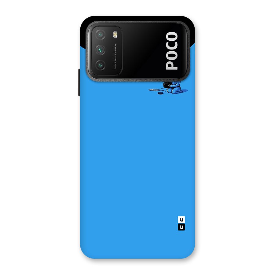 Astronaut Creativity Paint Sky Back Case for Poco M3
