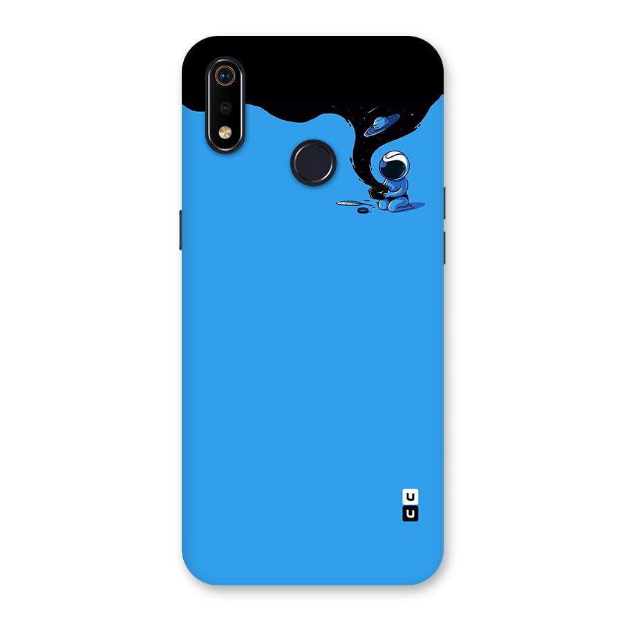 Astronaut Creativity Paint Sky Back Case for Realme 3i