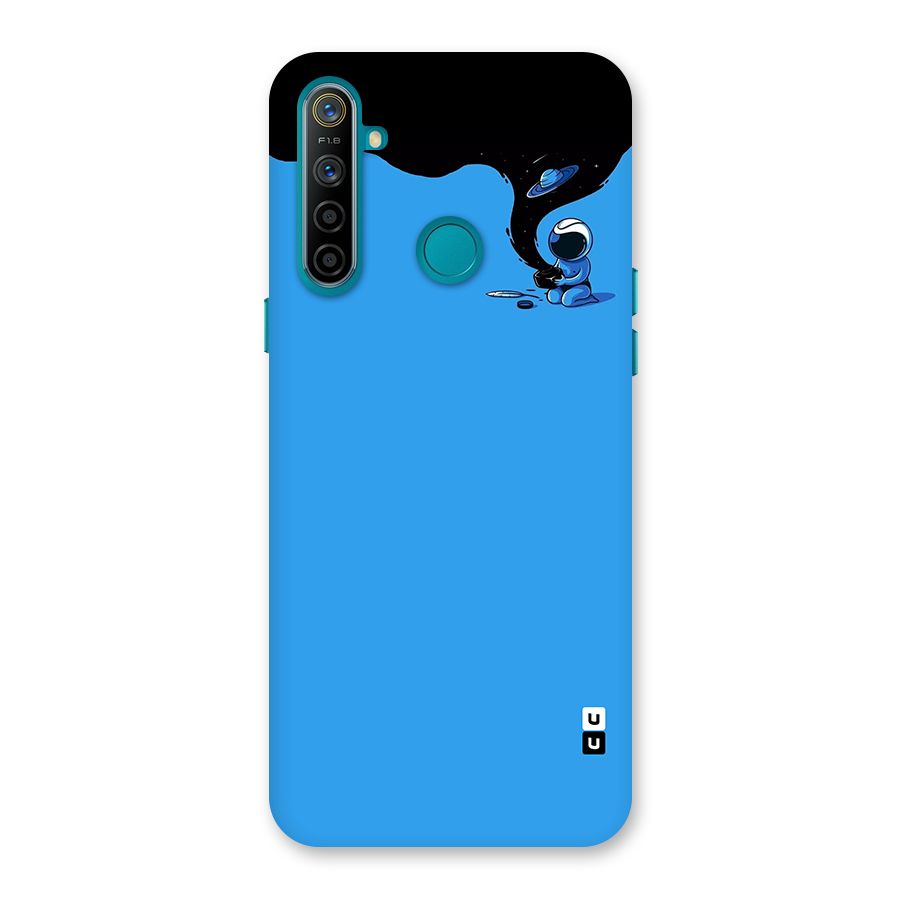 Astronaut Creativity Paint Sky Back Case for Realme 5i